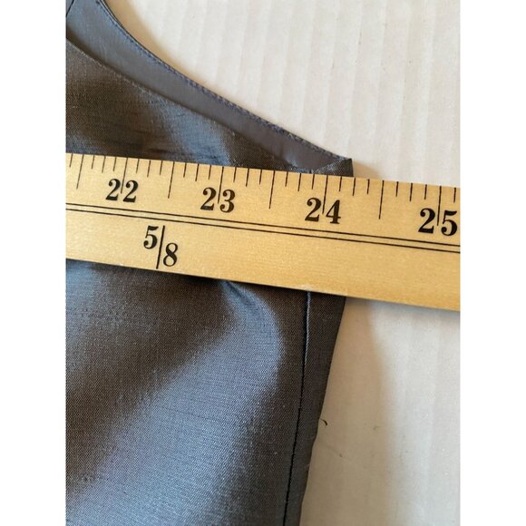 Two-Piece Notations 100% Silk Tank & Pants With Embroidery and Beading Size 1X - Picture 8 of 15